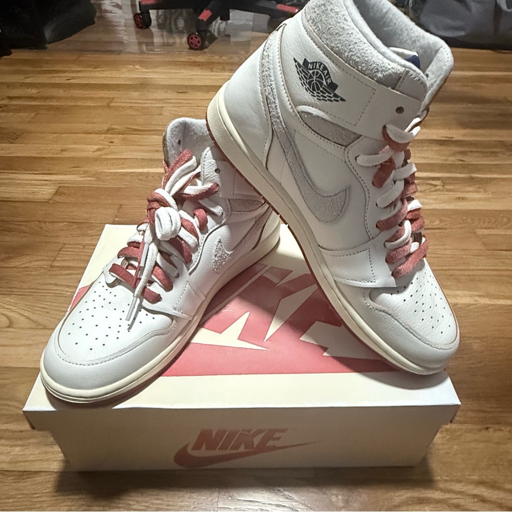 Jordan 1 Retro High Rare Air Sail Cinnabar (Women’s)